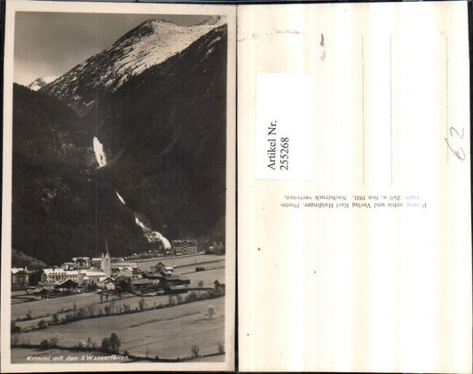 255268,Krimml Totale m. d. 3 Wasserfällen
