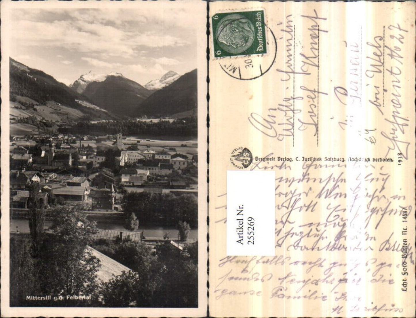 255269,Mittersill Totale geg d. Felbertal