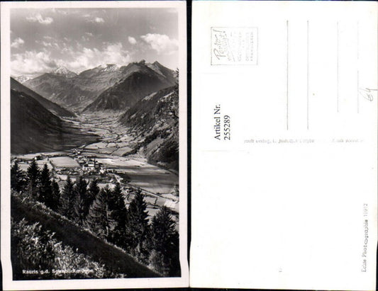 255289,Rauris Totale geg. Sonnblickgruppe Bergkulisse