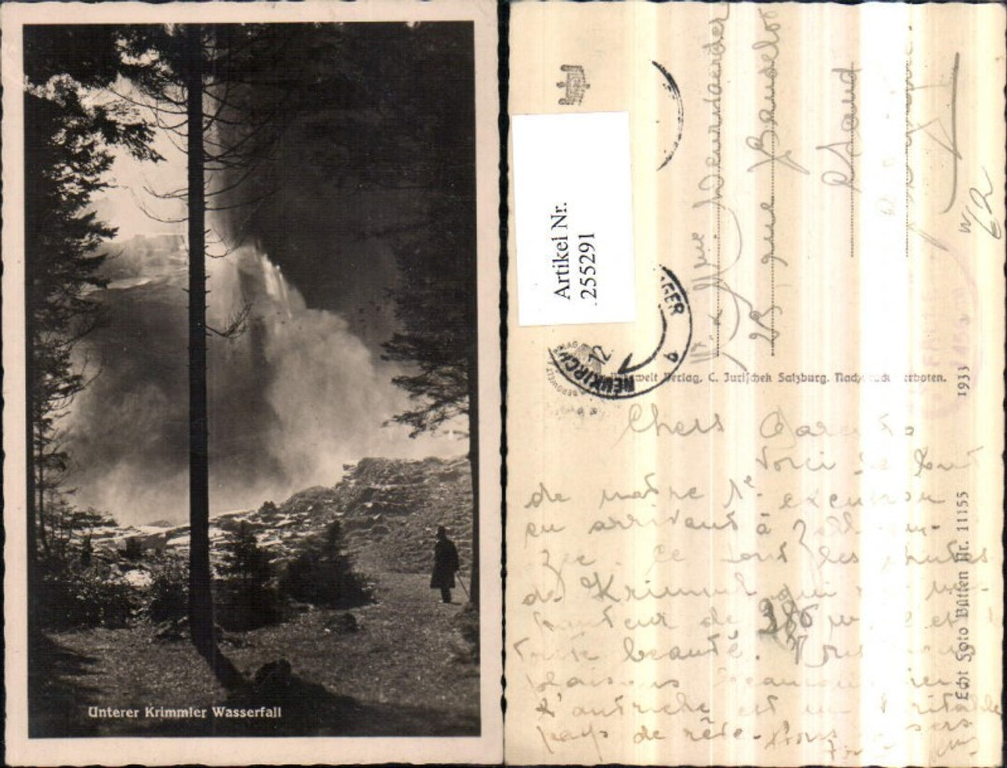 255291,Unterer Krimmler Wasserfall b. Krimml