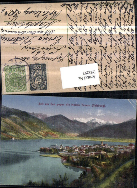 255293,Zell am See Totale geg. d. Hohen Tauern pub Purger u. Co 9704