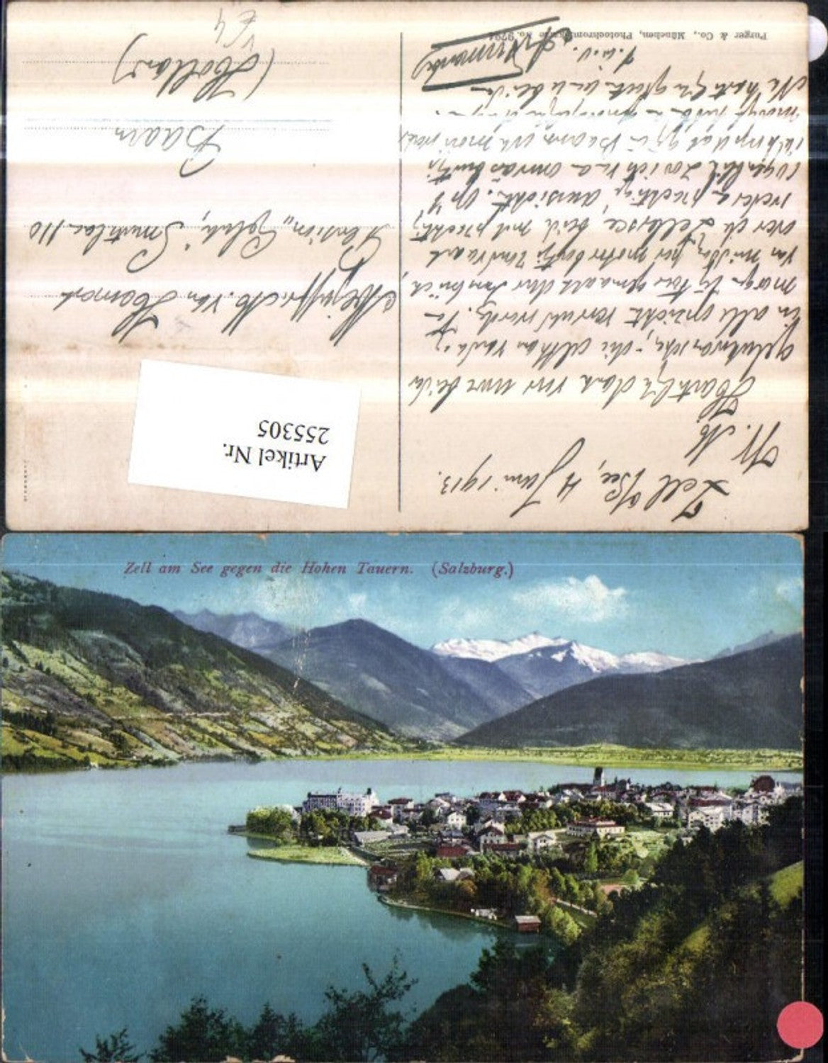 255305,Zell am See Totale geg. d. Hohen Tauern