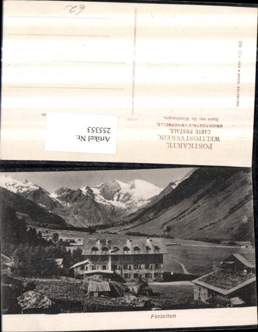 255353,Ferleiten Bergkulisse b. Fusch an d. Glocknerstraße