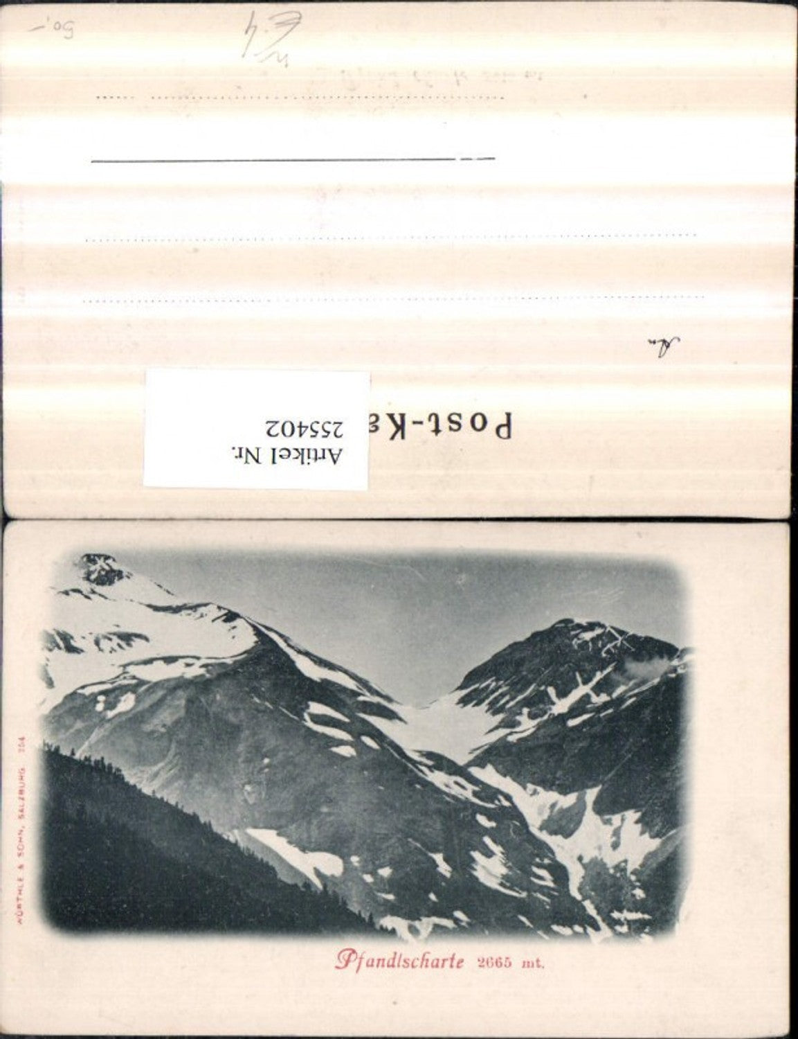 255402,Pfandlscharte Bergkulisse b. Fusch an d. Großglocknerstraße