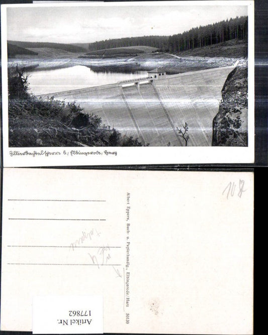 177862,Talsperre Zillierbach Elbingerode i. Harz