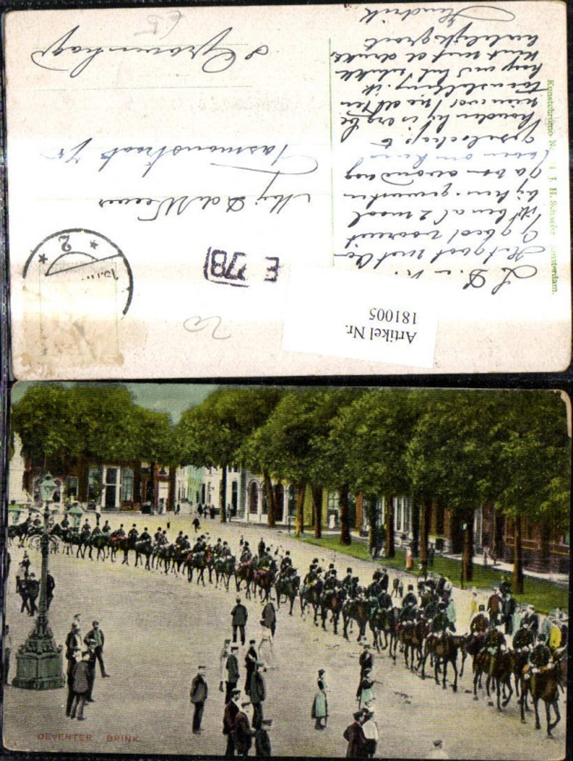 181005,Deventer Brink Reiter Parade Soldaten Pferde