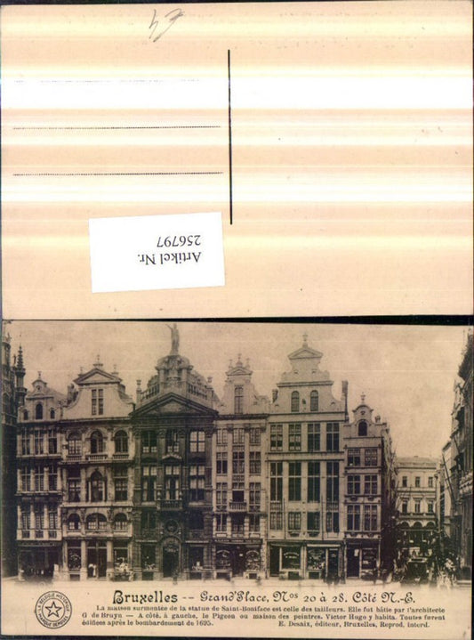 256797,Bruxelles Brüssel Grand Place Geschäfte