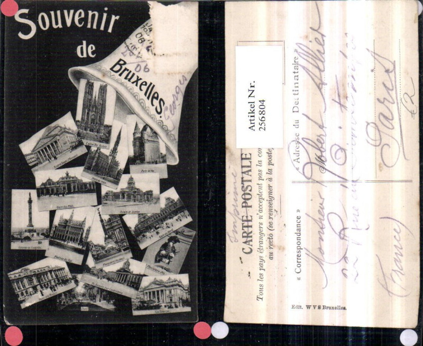 256804,Bruxelles Brussels Bell Eglise Church Hotel de Ville Gare du Midi La Bourse Porte de Hal Maison du Roi More image
