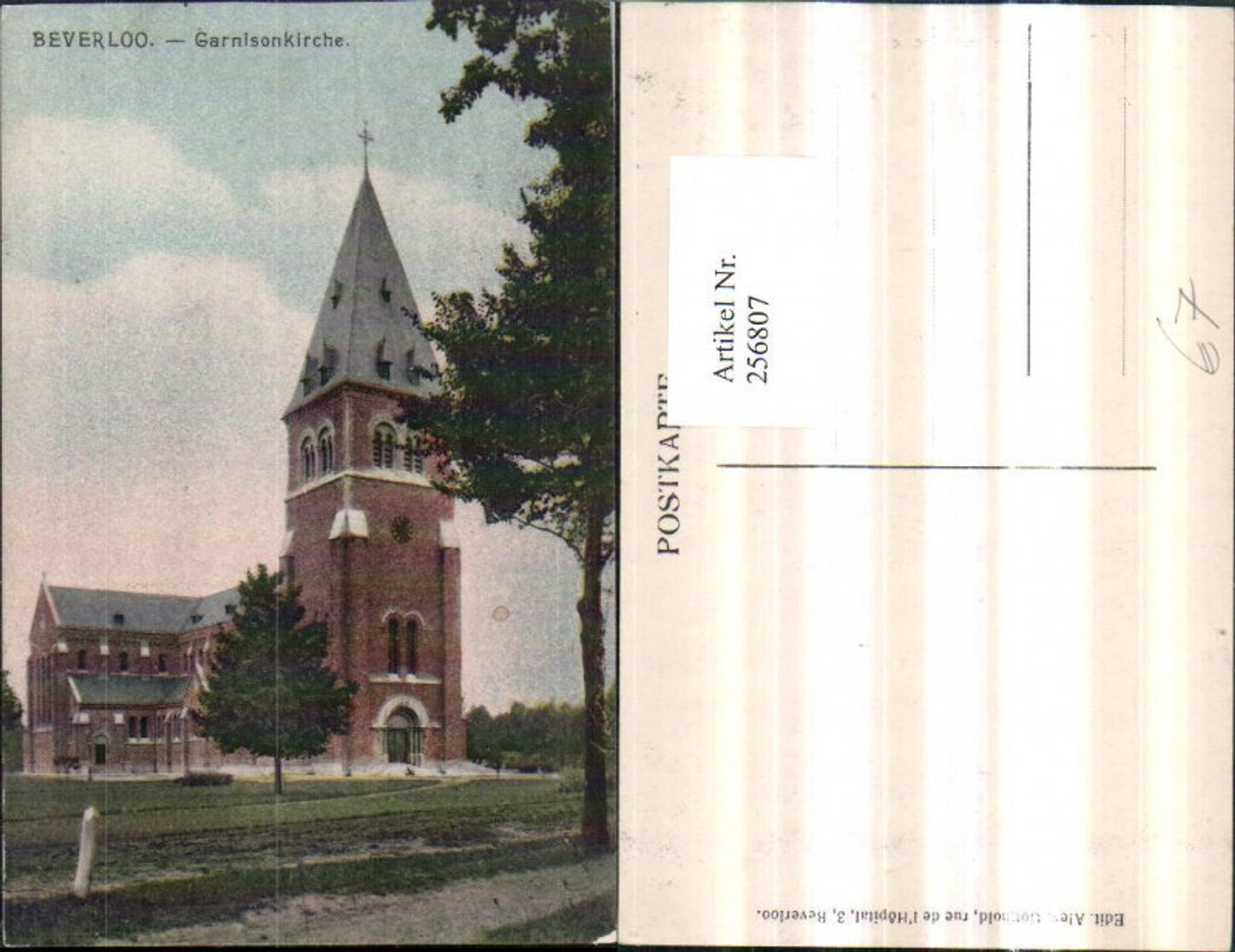 256807,Beverloo Garnisonkirche Kirche