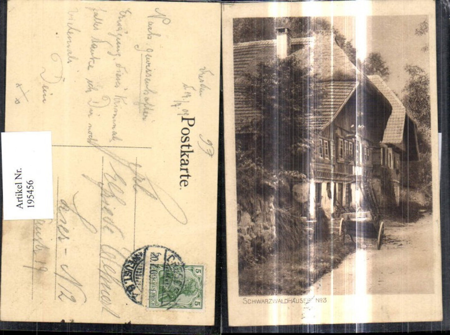195456,Künstler Ak Frauen v. Bauernhaus Hof Karren Schwarzwaldhaus 3 Schwarzwald