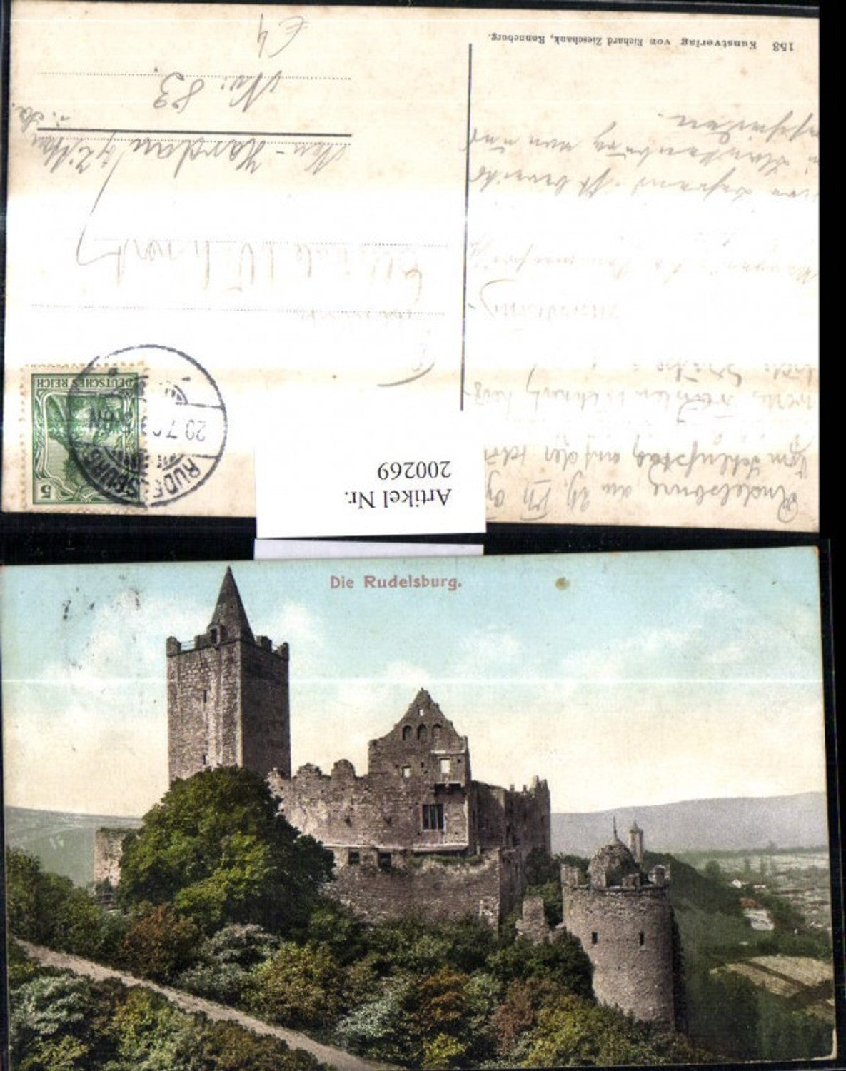 200269,Die Rudelsburg Burg Saaleck