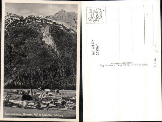 258967,Abtenau Totale Bergkulisse