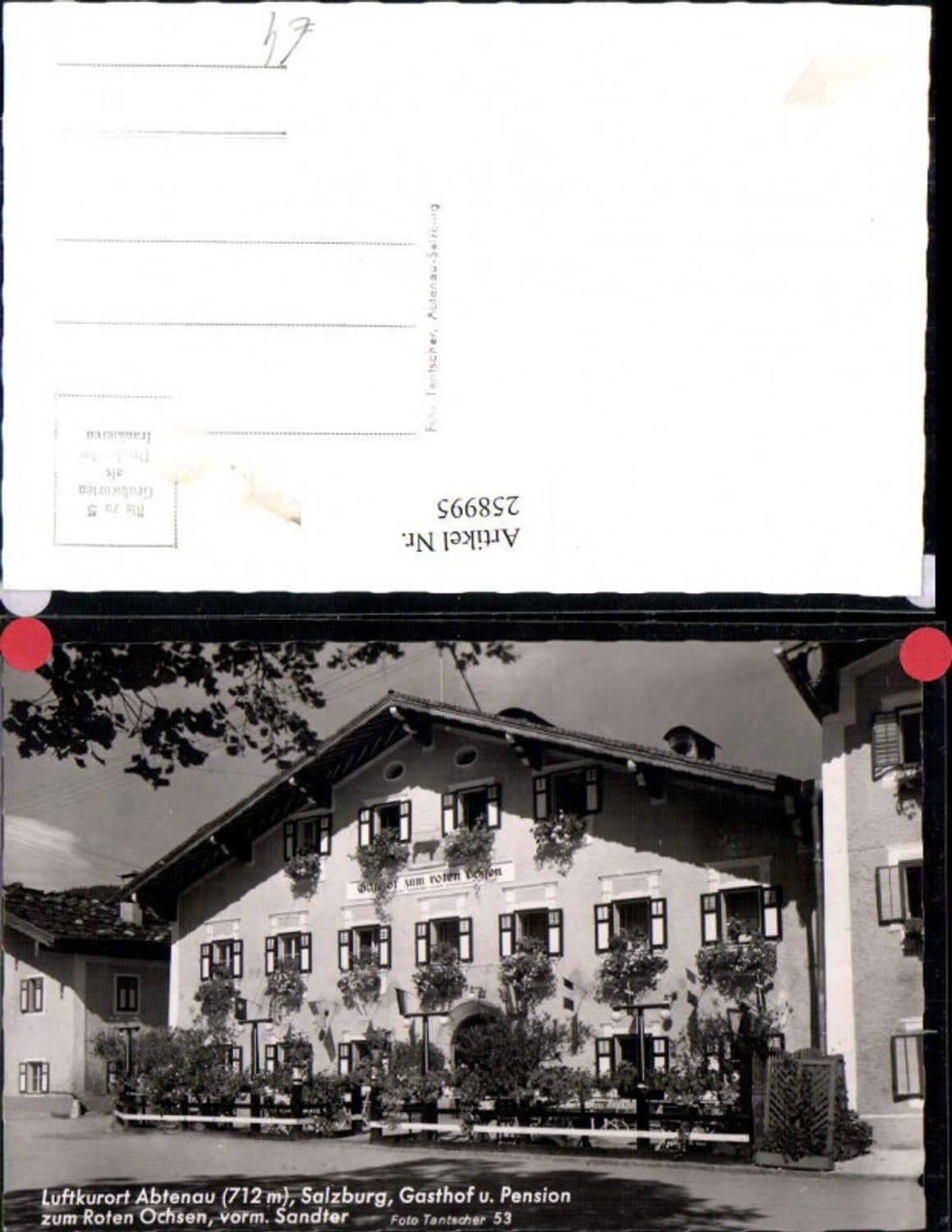 258995,Abtenau Gasthof u. Pension zum Roten Ochsen pub Foto Tantscher 53