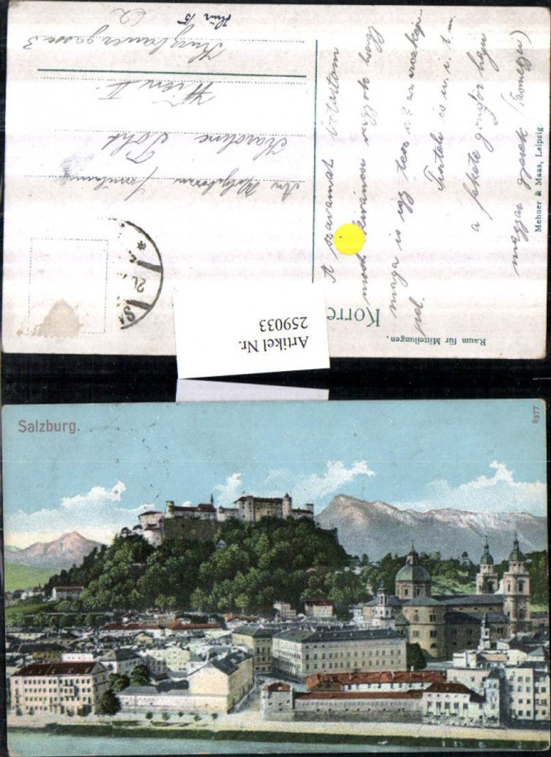 259033,Salzburg Teilansicht Festung