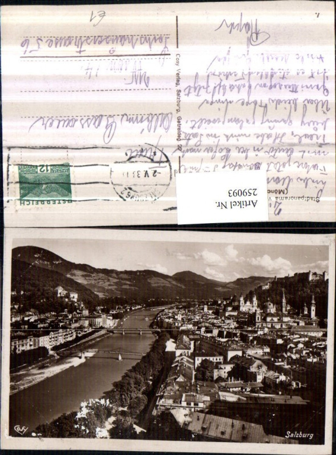 259093,Salzburg Totale Panorama v. Elektrischen Aufzug pub Cosy