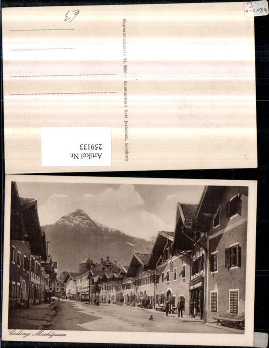 259133,Golling Marktgasse Straßenansicht