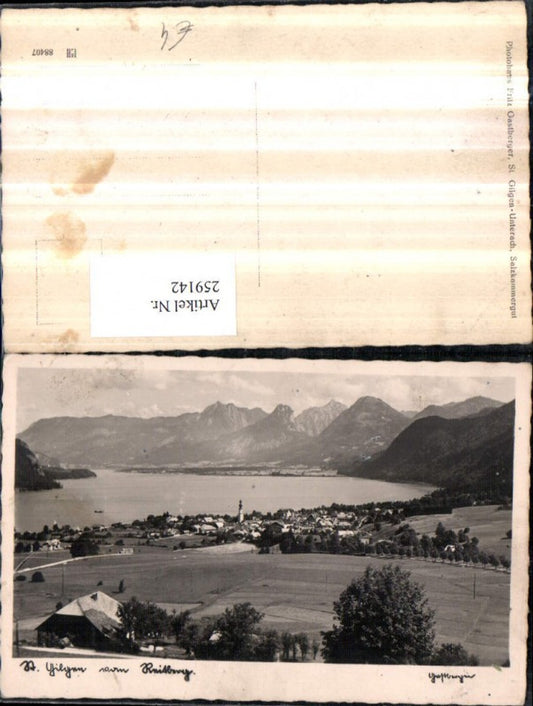 259142,St. Gilgen Totale v. Reitberg Bergkulisse