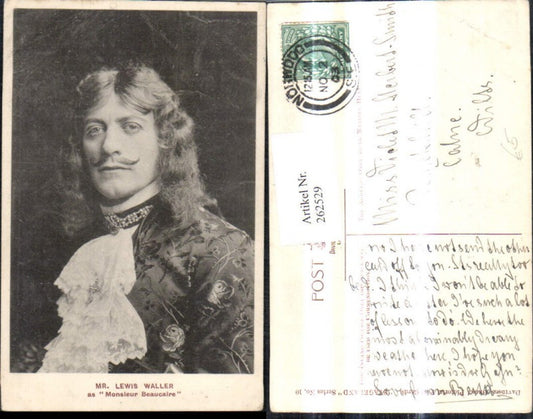 262529,Mr. Lewis Waller as Monsieur Beaucaire Schauspieler Sänger