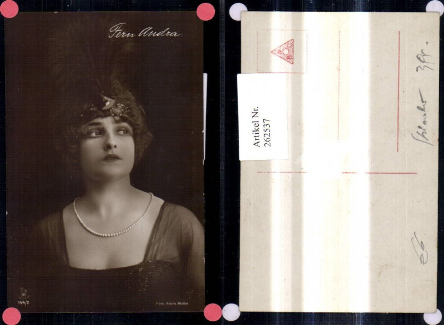 262537,Fern Andra Schauspieler Sänger pub RPH Filmsterne 144/2