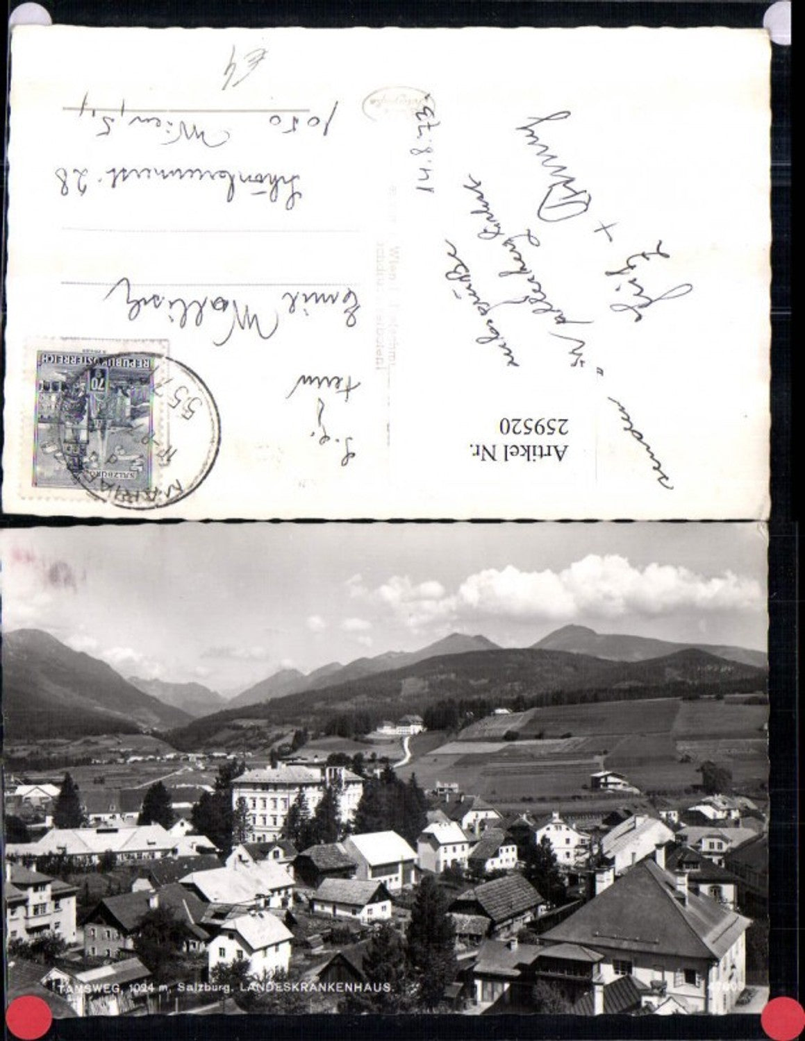 259520,Tamsweg Teilansicht Landeskrankenhaus