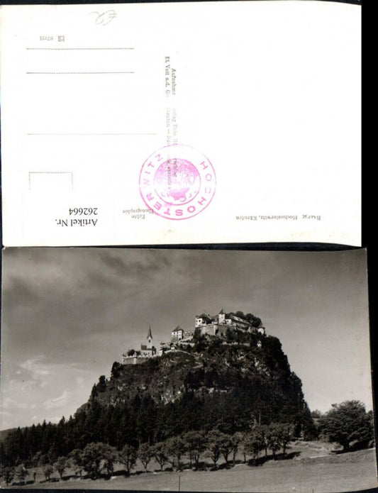 262664,Foto Ak Burg Hochosterwitz Kärnten Schloss Burg