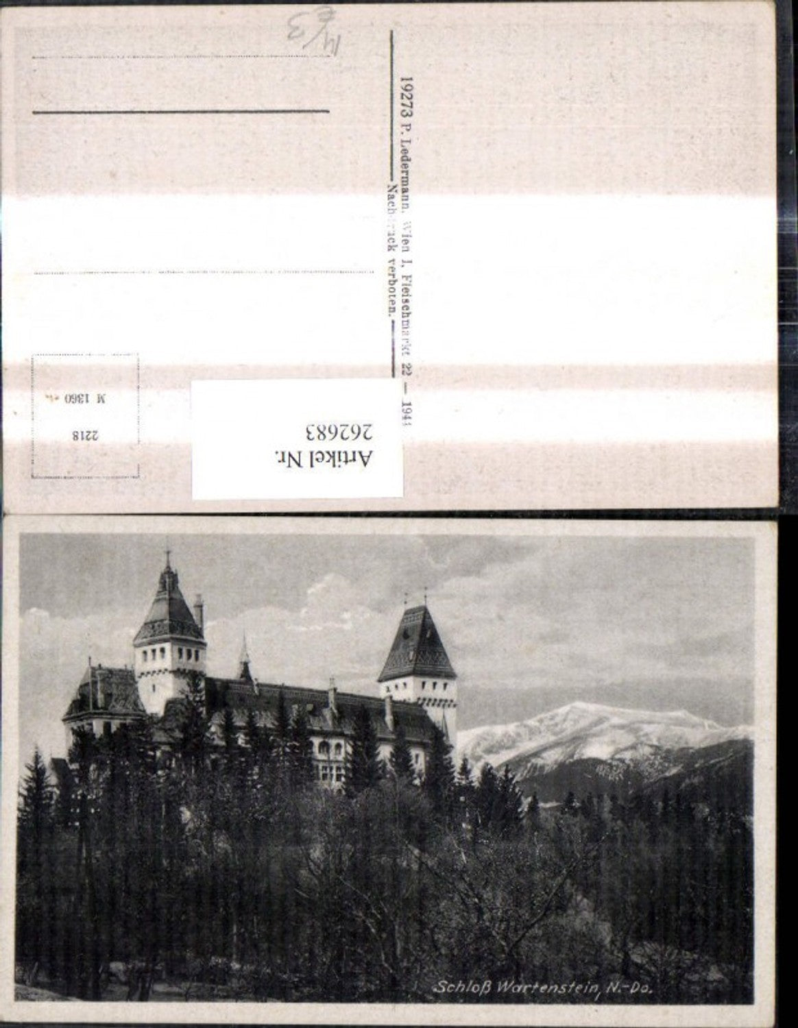 262683,Schloß Wartenstein Schloss Burg