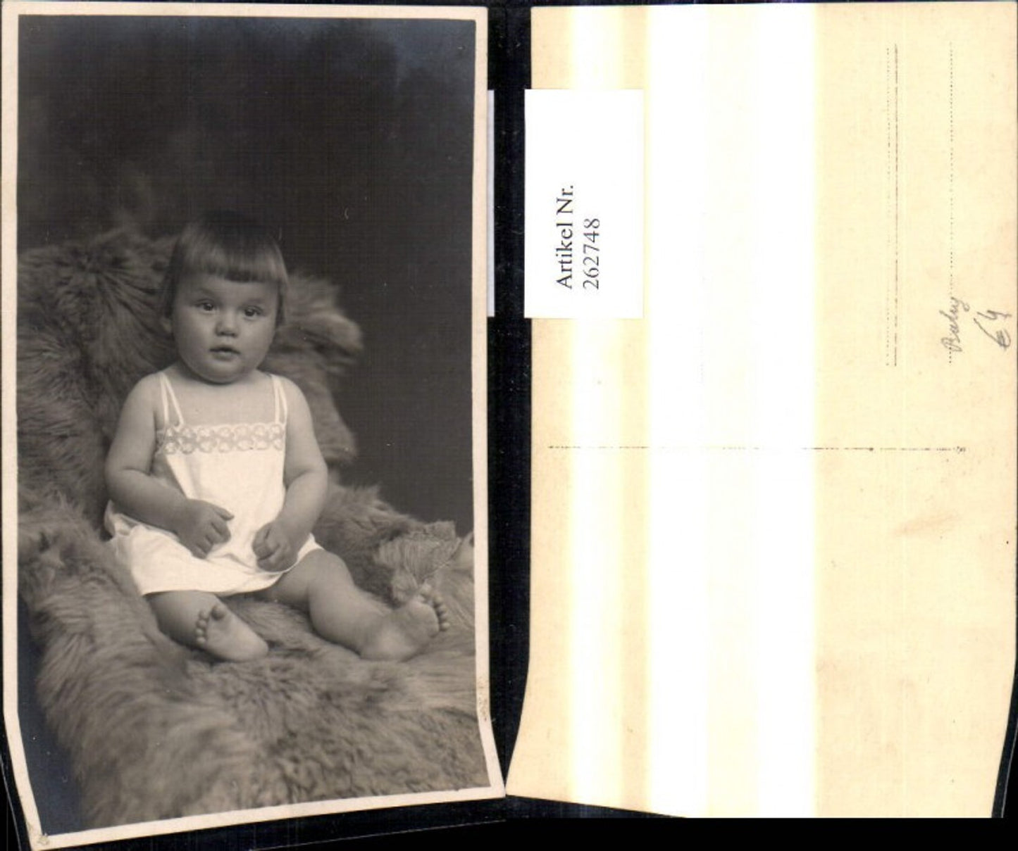 262748,Foto Ak Baby Kind a. Fell