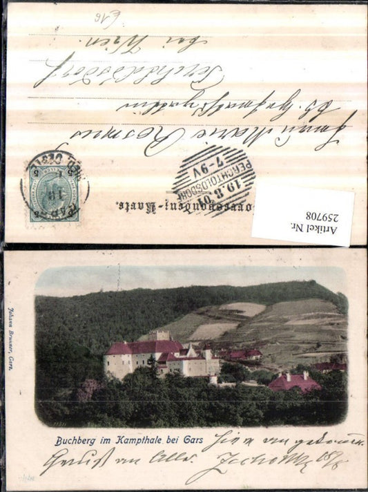 259708,Buchberg im Kampthale Burg b. Gars am Kamp