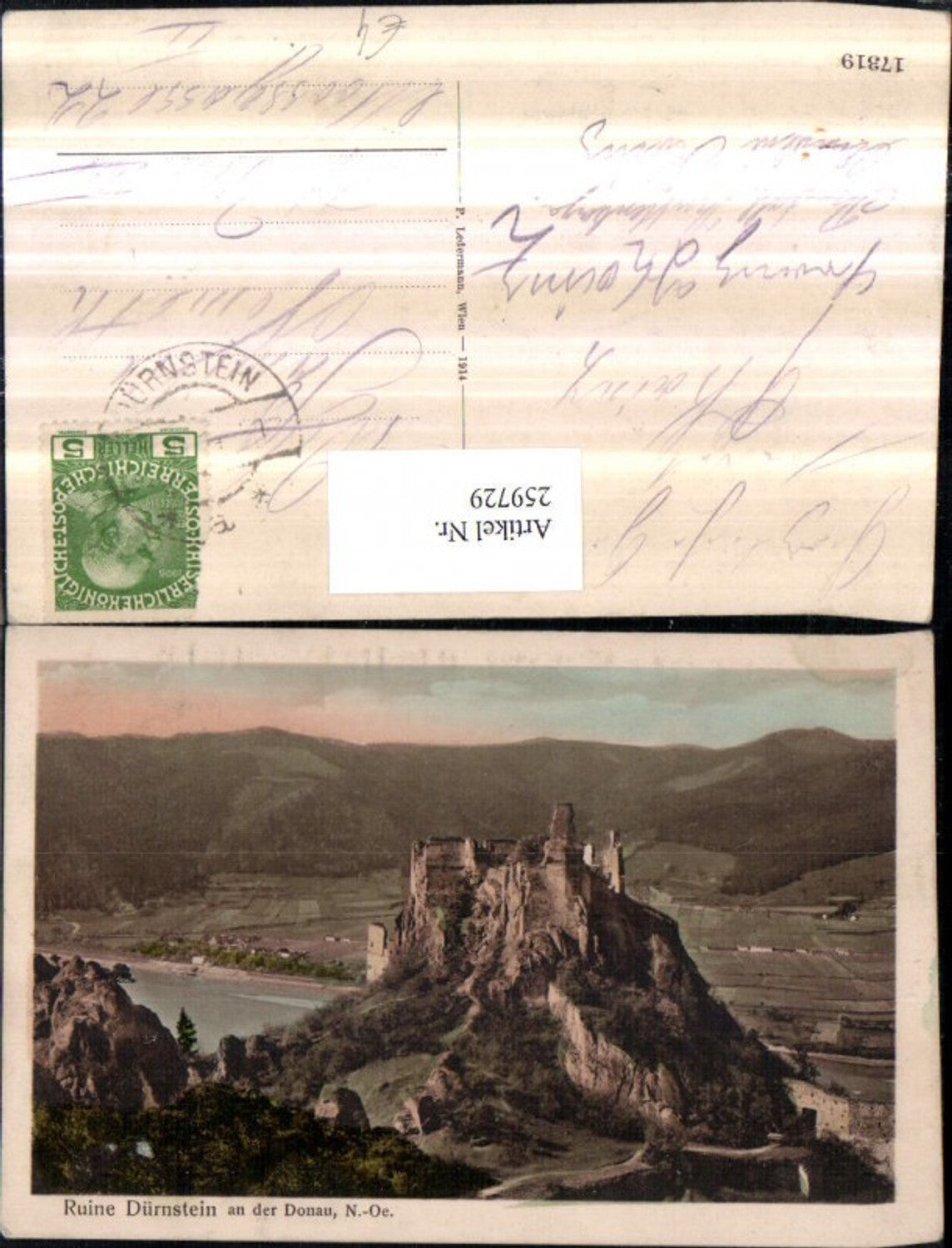 259729,Ruine Dürnstein an d. Donau