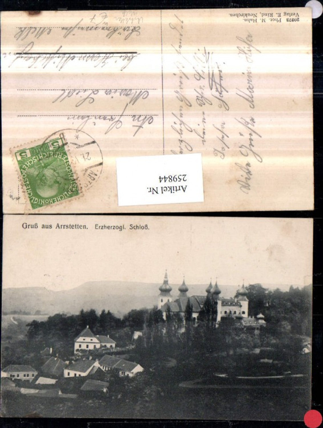 259844,Gruß aus Artstetten b. Melk Erzherzogliches Schloss