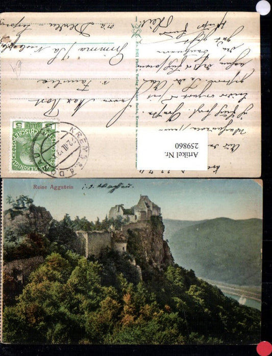 259860,Ruine Aggstein b. Aggsbach