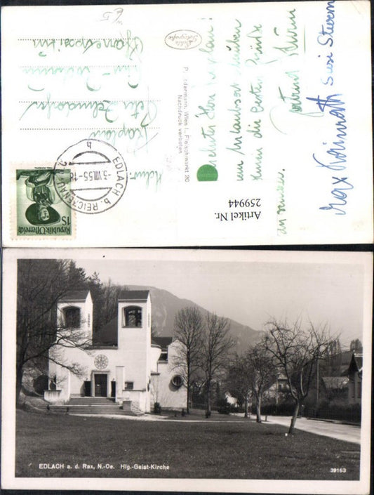 259944,Edlach an d. Rax b. Reichenau Heilig-Geist-Kirche