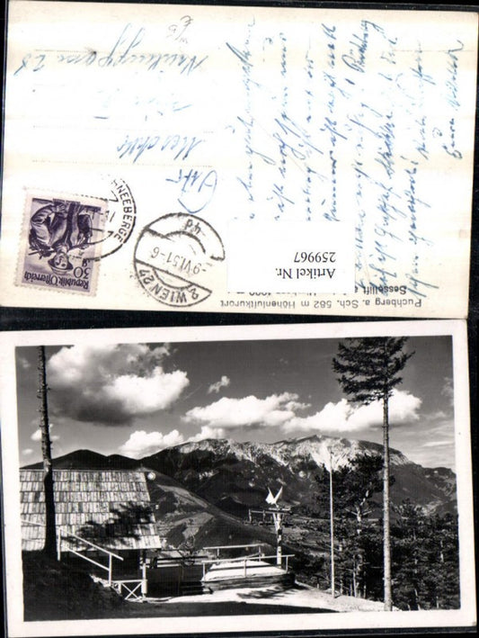 259967,Berggasthof Himberghaus b. Puchberg am Schneeberg Bergkulisse