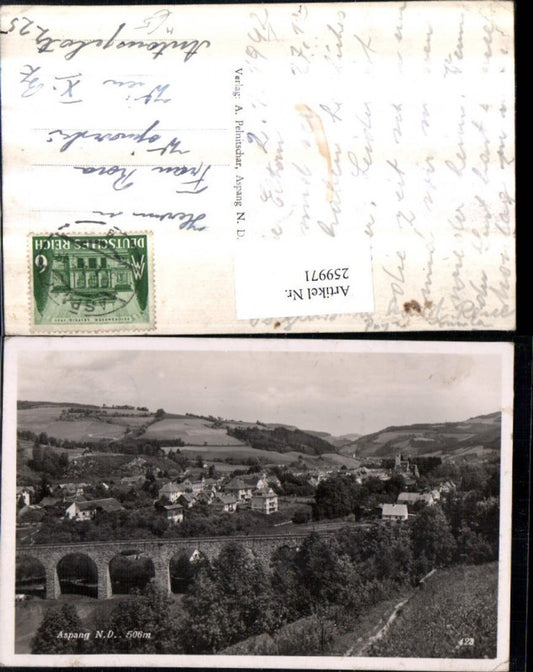 259971,Aspang Totale Viadukt Brücke