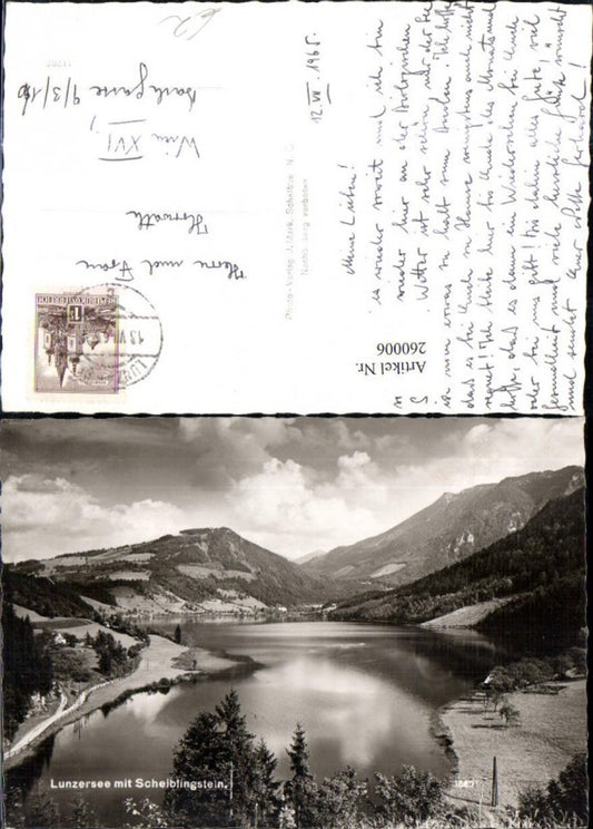 260006,Lunzersee See b. Lunz m. Scheiblingstein