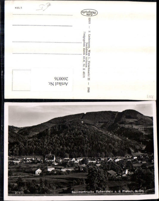 260076,Rabenstein an d. Pielach Totale