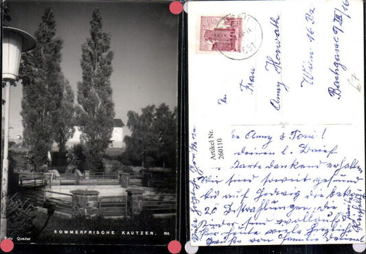 260110,Kautzen Wasserbecken Laterne