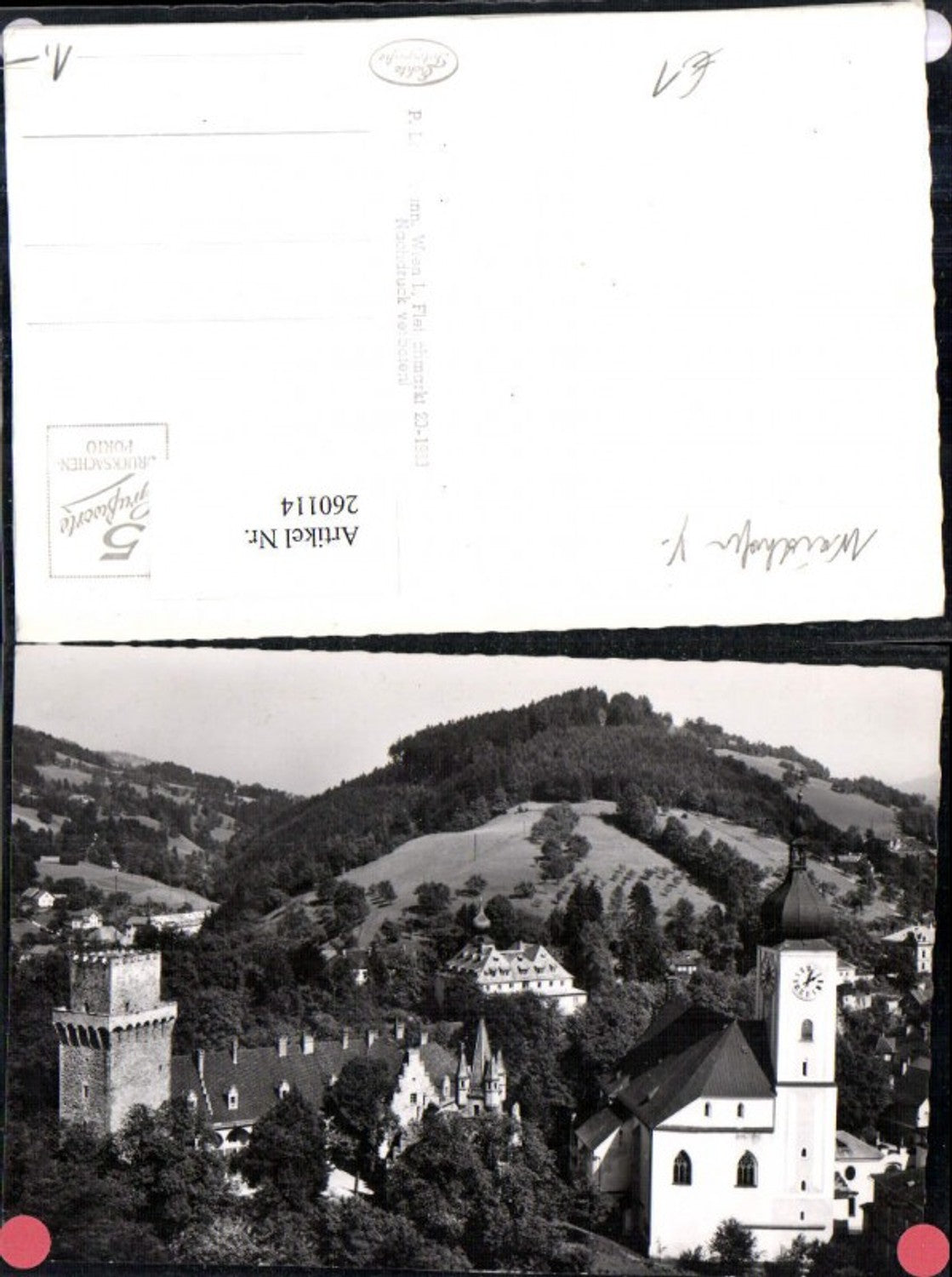 260114,Waidhofen an d. Ybbs Kirche Rothschildschloss Schloss