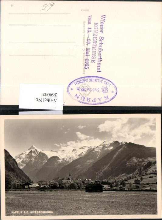269042,Kaprun Totale geg, Kitzsteinhorn Bergkulisse
