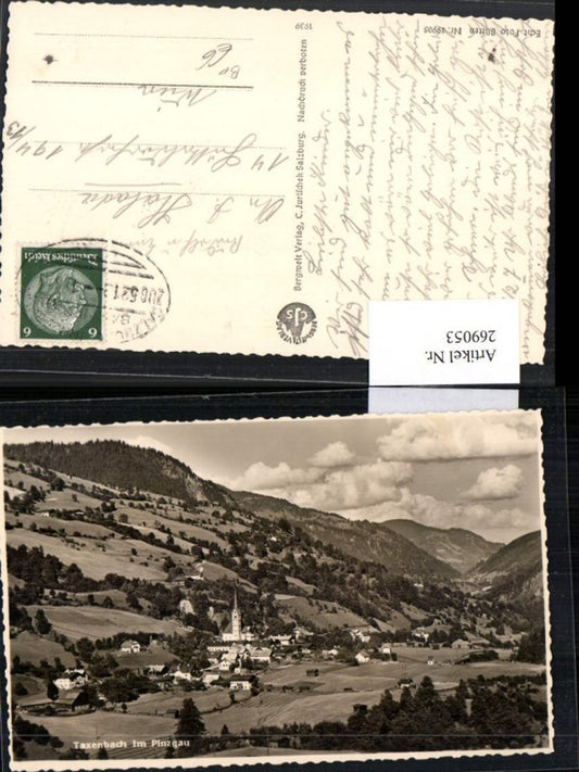 269053,Taxenbach i. Pinzgau Totale Bahnpost Zug 5213 Salzburg - Innsbruck