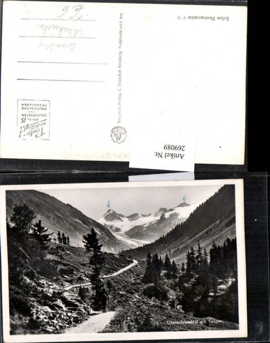 269089,Obersulzbachtal b. Neukirchen a. Großvenediger geg. d. Geiger Bergkulisse