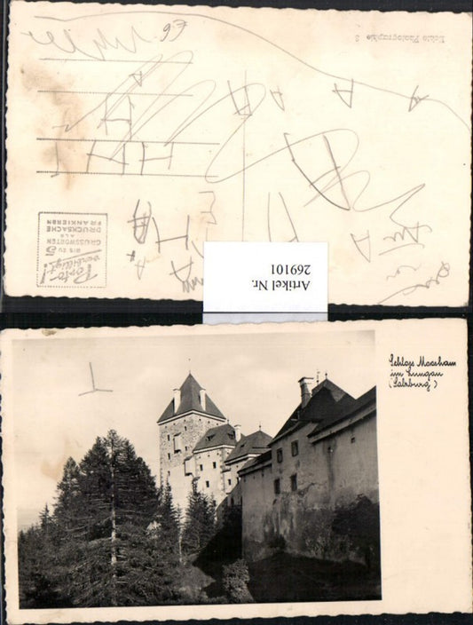 269101,Foto AK Schloss Moosham im Lungau b. Unternberg