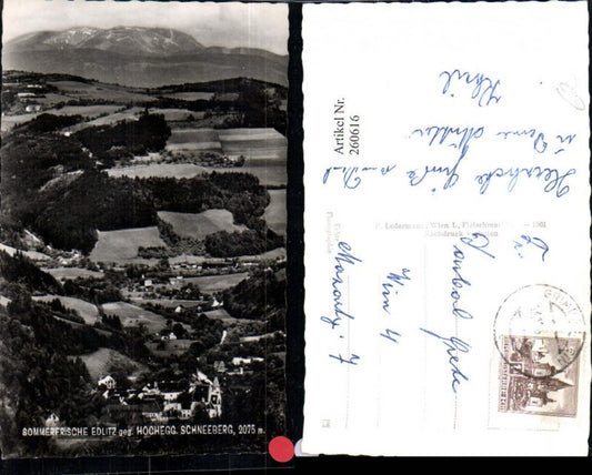 260616,Edlitz Totale geg. Hochegg u. Schneeberg