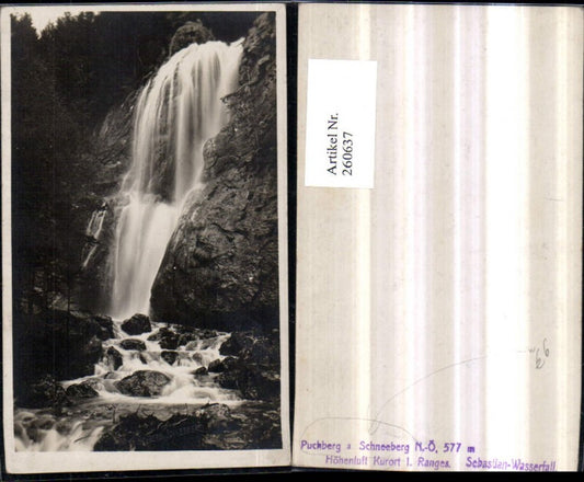 260637,Sebastian-Wasserfall b. Puchberg am Schneeberg