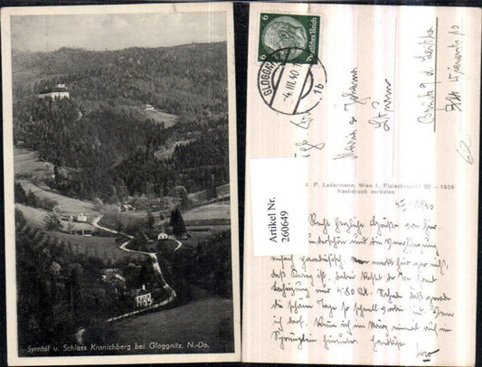 260649,Syrntal u. Schloss Burg Kranichberg b. Gloggnitz