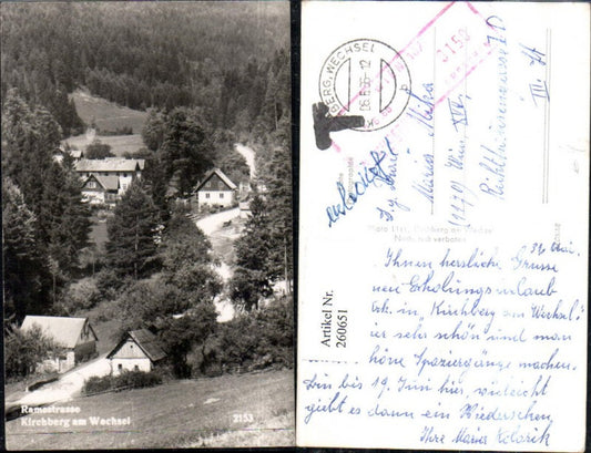 260651,Ramsstraße Kirchberg am Wechsel