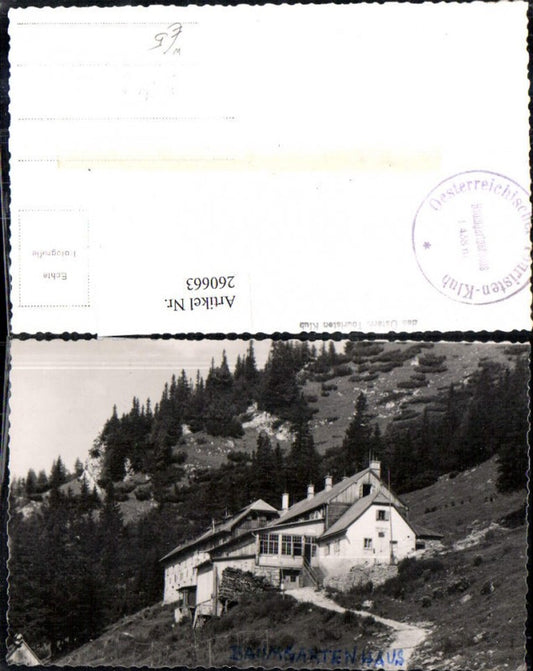 260663,Baumgartnerhaus b. Puchberg am Schneeberg