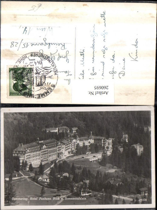 260695,Semmering Hotel Panhans v. Sonnwendstein