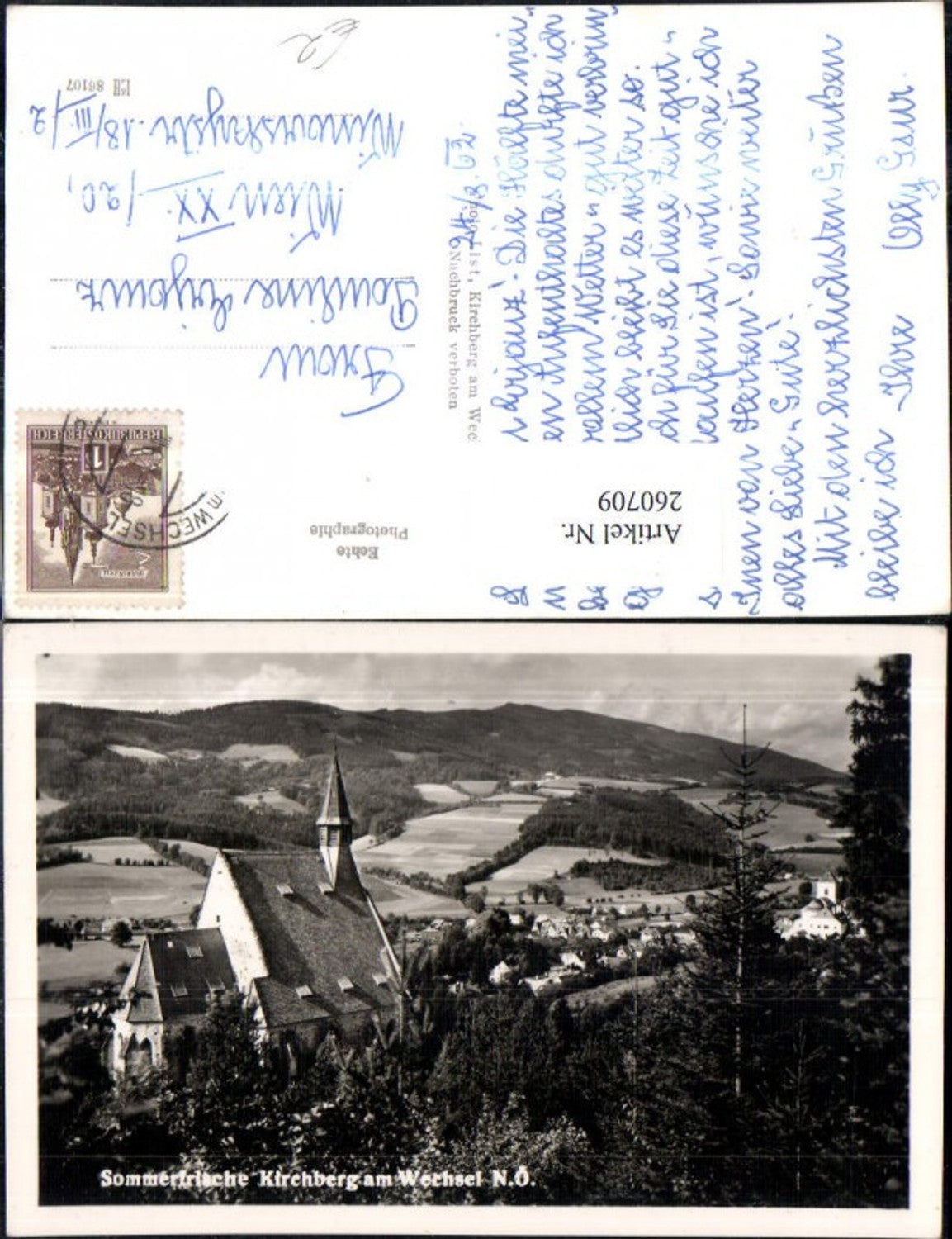 260709,Kirchberg am Wechsel Kirche