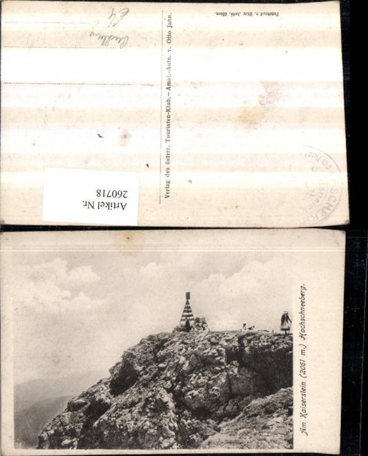 260718,Am Kaiserstein am Hochschneeberg b. Puchberg